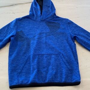 Under Armour Black and Blue ColdGear Hoodie